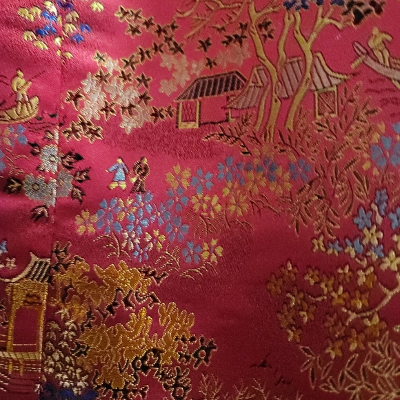 Satin like material pants set - Picture 11 of 16